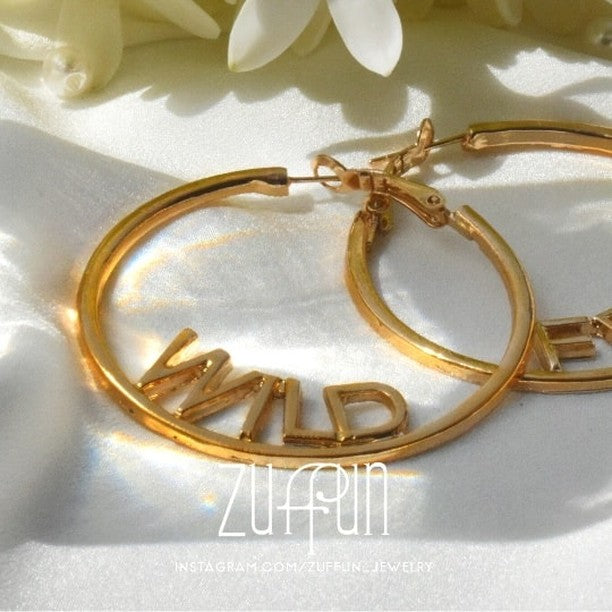 Wild and Free Big Hoops
