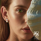 Elegance Pearl Studs - Dainty