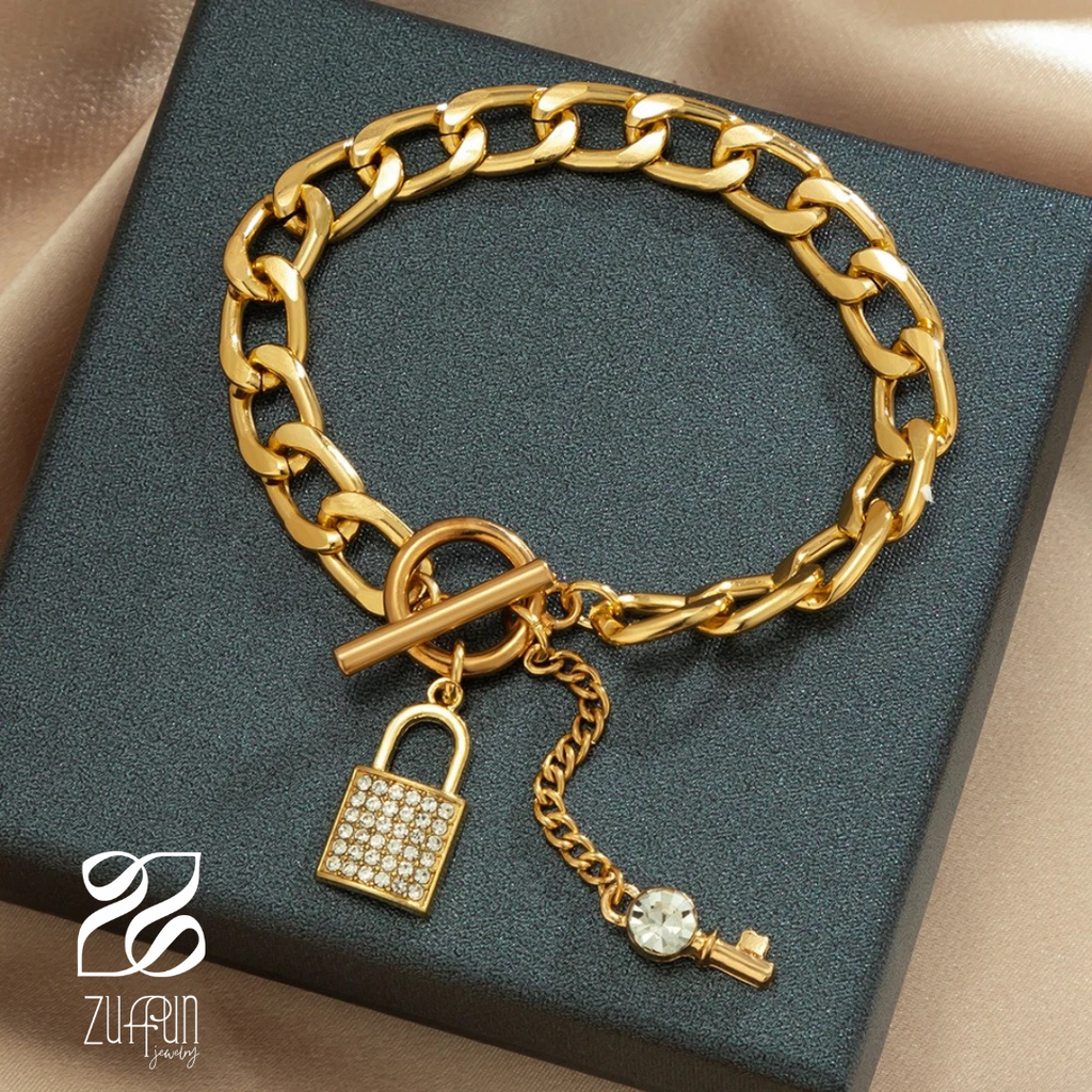 Lock & Key Bracelet