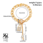 Lock & Key Bracelet