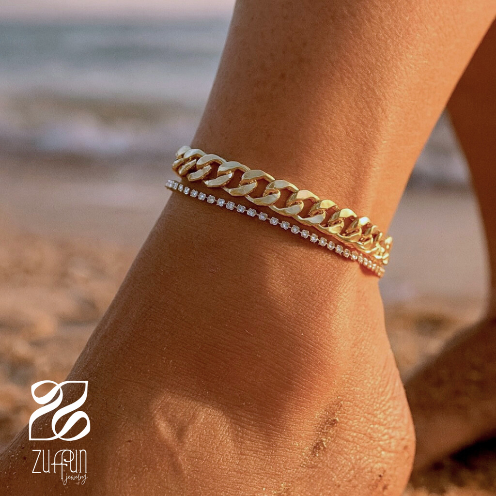 Link Anklet Set