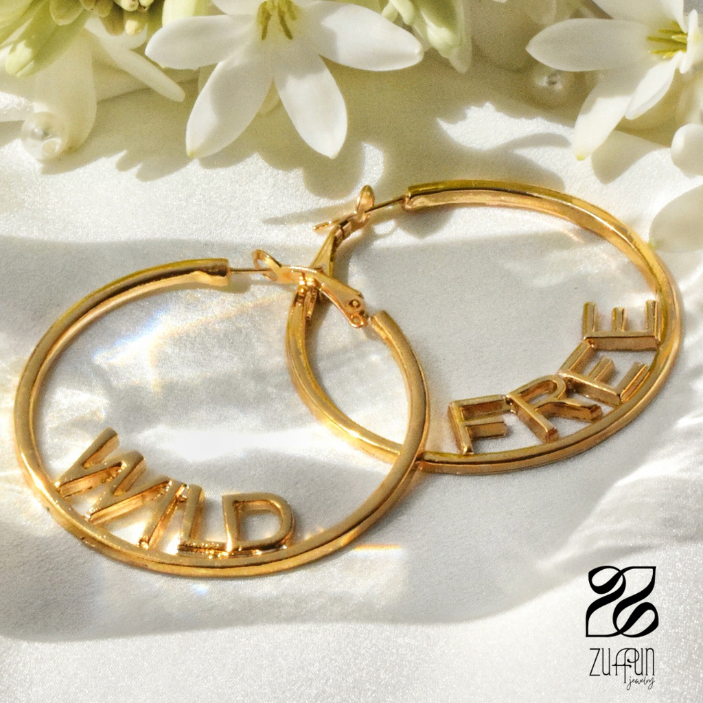 Wild and Free Big Hoops