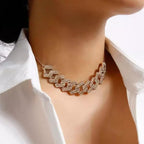 Iced Chunky Chain Necklace