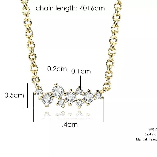 Lustre Ring & Necklace Set | Zirconium