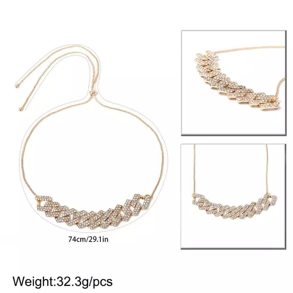 Iced Chunky Chain Necklace