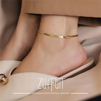 Snake Chain Anklet - Anti Tarnish